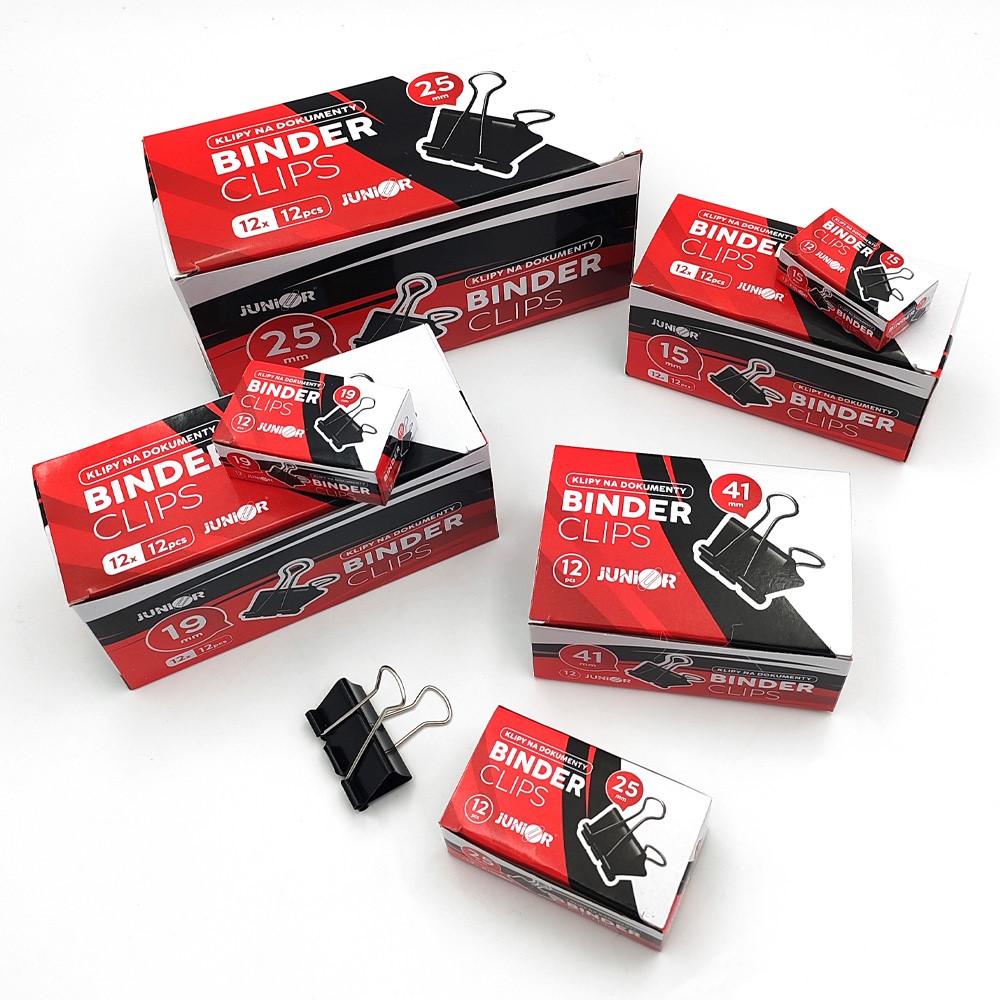 KLIP BINDER 32mm/12ks