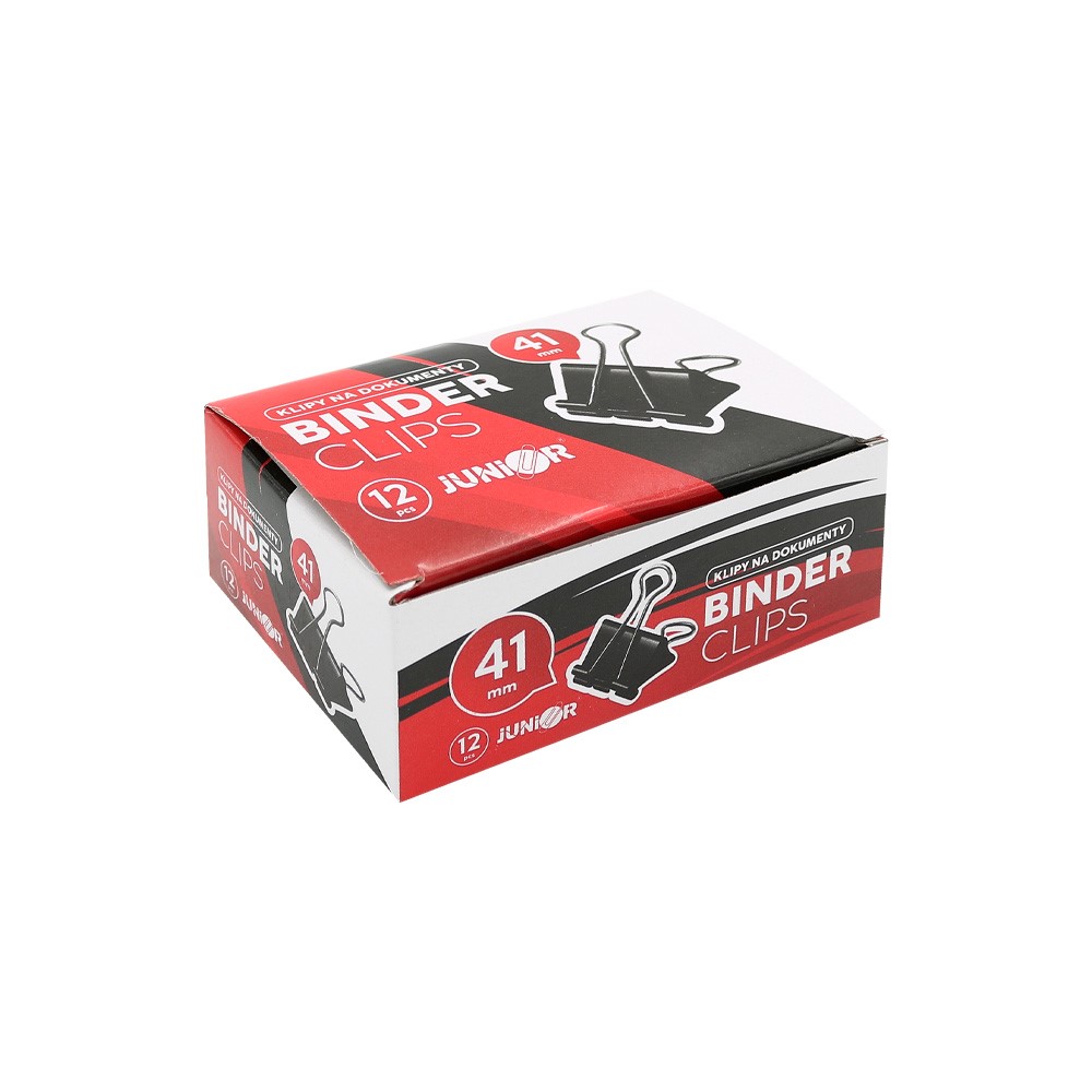 KLIP BINDER 41mm/12ks