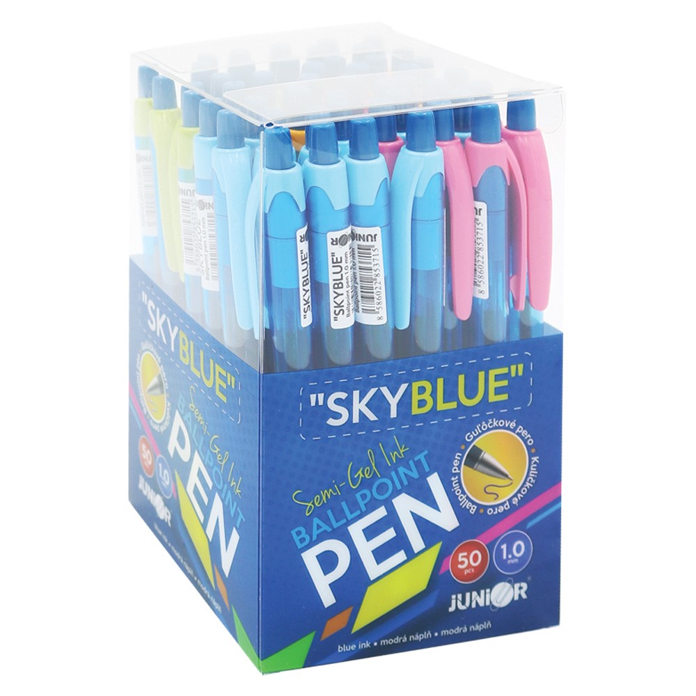 GUĽÔČKOVÉ PERO SEMI GEL, SKYBLUE