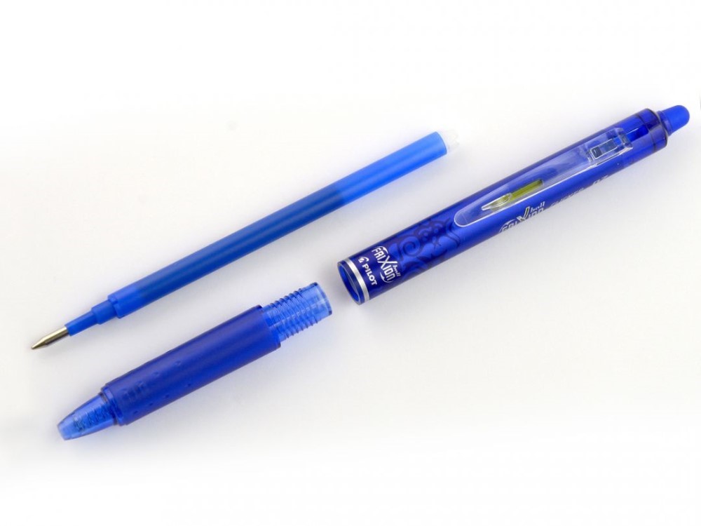 PERO PILOT 0,5mm, Roller GÉLOVÝ/GUMOVACÍ Clicker modrý