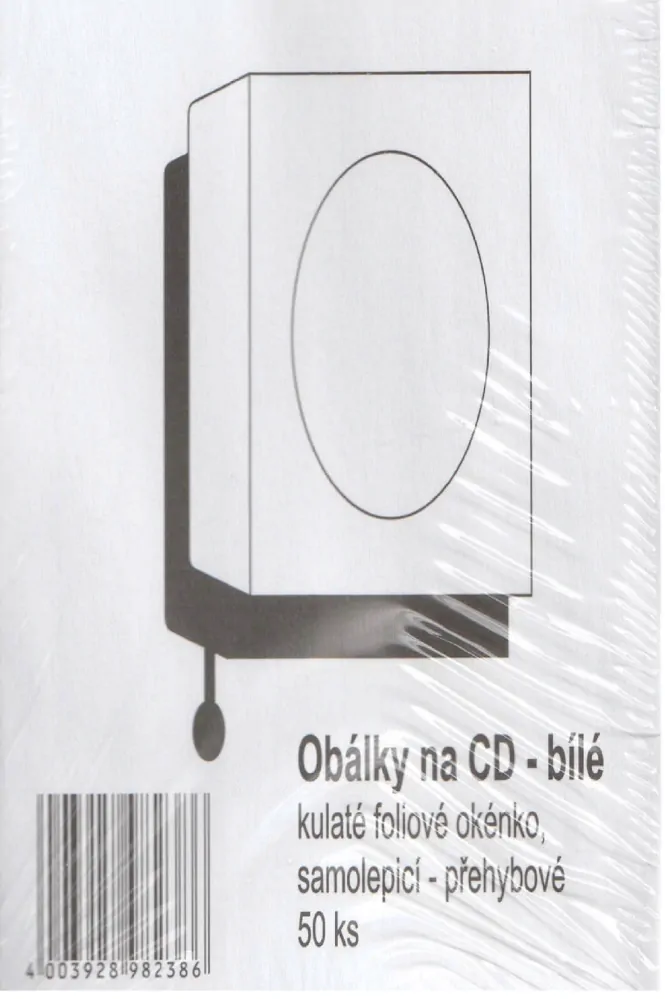 OBÁLKA S OKIENKOM CD/50 ks