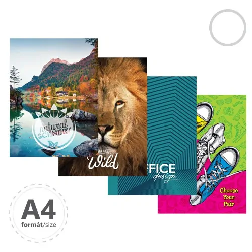 ZÁZNAMNÁ KNIHA A4/96L/ČISTÁ