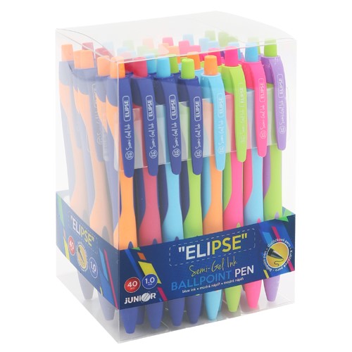 GUĽÔČKOVÉ PERO SEMI GEL, ELIPSE