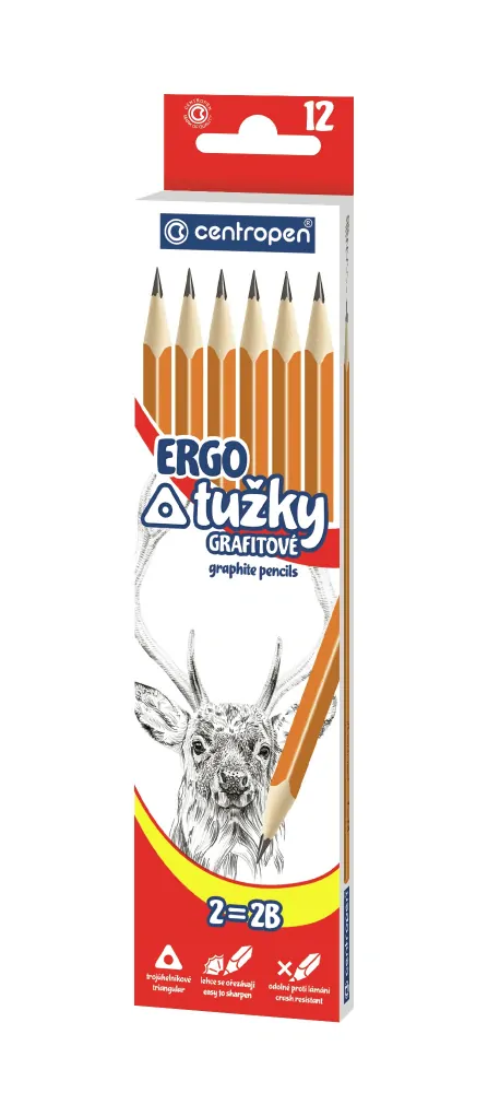 GRAFITOVÉ TROJUHOLNÍKOVÉ CERUZKY 9511