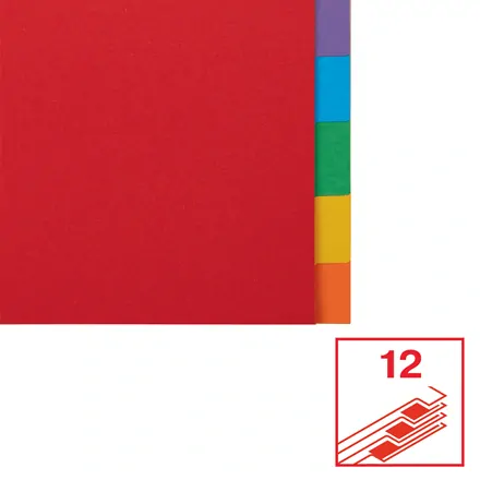 ROZRAĎOVAČ 12-FAREBNÝ/A4/KARTÓN