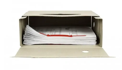 ARCHIVE BOX A4 I/110 