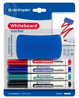 WHITEBOARD MARKER 8559  SADA 4 + HUBKA