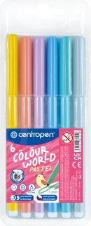COLOUR WORLD PASTEL 7550/6