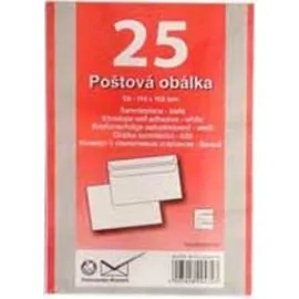 OBÁLKA SAMOLEPIACA C6/25 ks