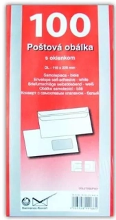 OBÁLKA S OKIENKOM DL/100 ks