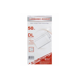 OBÁLKA SAMOLEPIACA DL/50 ks