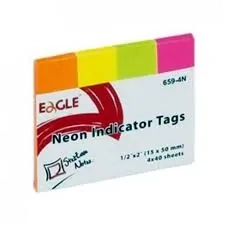 ZÁLOŽKA LEPIACA NEON 4x40l