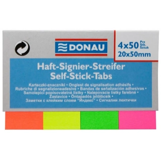 ZÁLOŽKA LEPIACA NEON 4x50l
