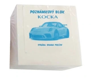 POZNÁMKOVÝ BLOK - KOCKA