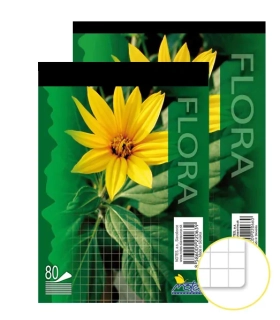 POZNÁMKOVÝ BLOK A4/ŠTVORČEK/80l