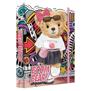 BOX NA ZOŠITY A4 - Boom Bear