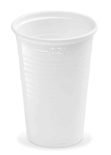 POHÁR BIELY 0,2L/100ks