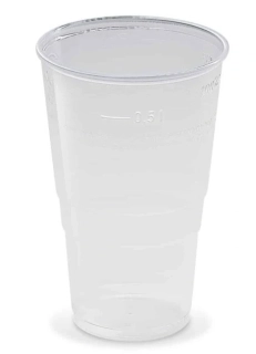 POHÁR PRIEHĽADNÝ 0,5L/50ks