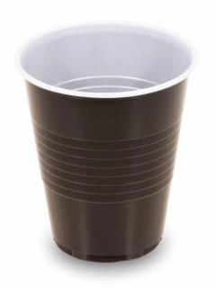 POHÁR HNEDÝ - KÁVA 180 ml/ 100 ks